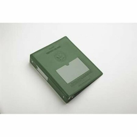 MADE-TO-STICK 9.50 x 6.38 in. U.S. Army Equipment Log Book  Green MA3200997